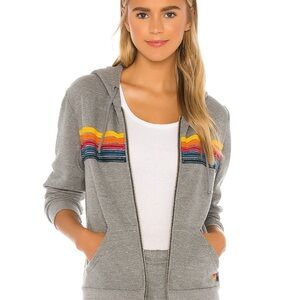 5-Stripe Zip Hoodie
